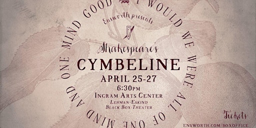 Primaire afbeelding van 2024 Spring Play: Shakespeare's Cymbeline