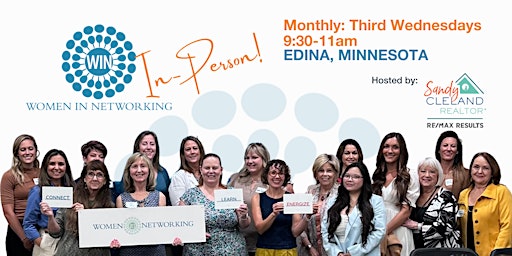 Network for Your Future Self with Women in Networking (WIN) - Edina, MN primary image