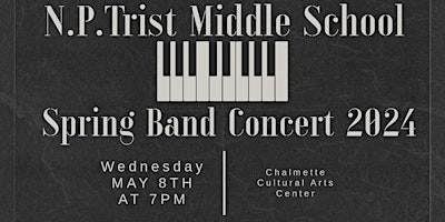 Imagem principal de N.P. Trist Middle Band Concert - Spring 2024