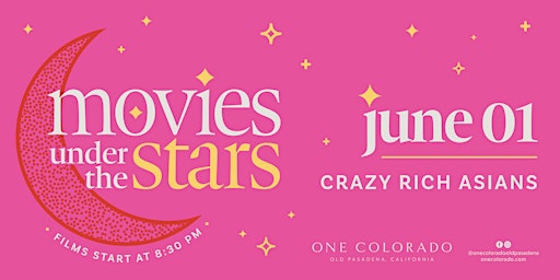 Movies Under the Stars | CRAZY RICH ASIANS (PG-13) primary image