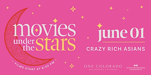 Primaire afbeelding van Movies Under the Stars | CRAZY RICH ASIANS (PG-13)