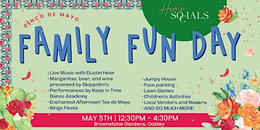 Primaire afbeelding van Cinco De Mayo Family Fun Day