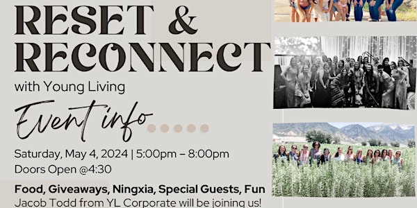 Reset & Reconnect with Young Living