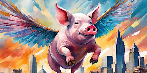 Imagen principal de Cincinnati Flying Pig Paint and Sip in Northside Cincinnati
