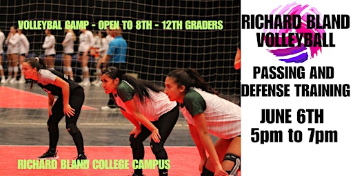 Volleyball Passing & Defense Training primary image