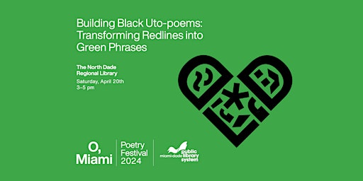 Imagem principal do evento Building Black Uto-poems: Transforming Redlines into Green Phrases