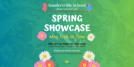 Imagem principal do evento Sandersville School Spring Showcase