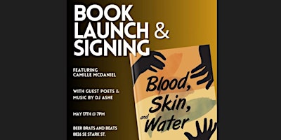 Primaire afbeelding van Blood, Skin, and Water Book Launch & Signing