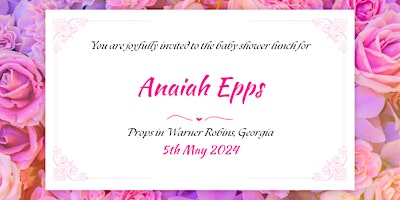 Image principale de Baby Shower Lunch for Anaiah Epps