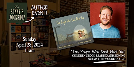 Author event! Children's author Matthew Gudernatch