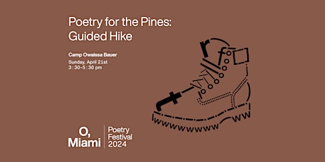 Imagem principal do evento Poetry for the Pines: Guided Hike
