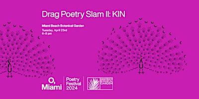Drag Poetry Slam II: KIN primary image