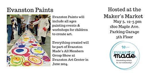 Imagem principal do evento Evanston Paints workshop