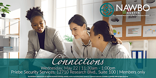 Primaire afbeelding van NAWBO Austin - MEMBERS ONLY - Connections - May