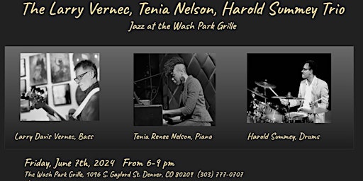 The Larry Davis Vernec, Tenia Nelson, Harold Summey Trio  primärbild