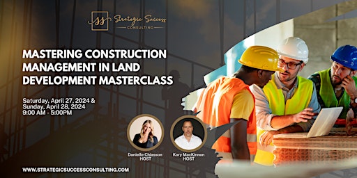 Imagem principal do evento Mastering Construction Management in Land Development Masterclass