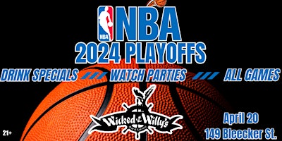 NBA PLAYOFFS WATCH PARTY primary image