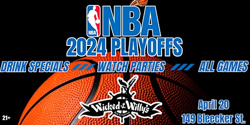 NBA PLAYOFFS WATCH PARTY primary image