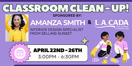 Classroom Cleanup- Amanza Smith