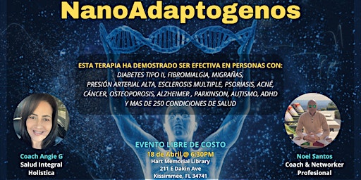 Primaire afbeelding van Hablemos de tu Salud y los NanoAdaptógenos