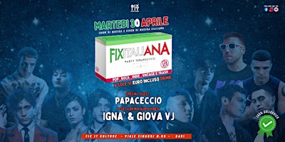 Imagem principal do evento FIXITALIANA - Show mix audio video di musica italiana
