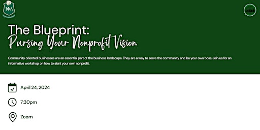 The Blueprint: Pursuing Your Nonprofit Vision primary image