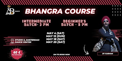 Image principale de Bhangra Course by Karman (Beginner's batch)