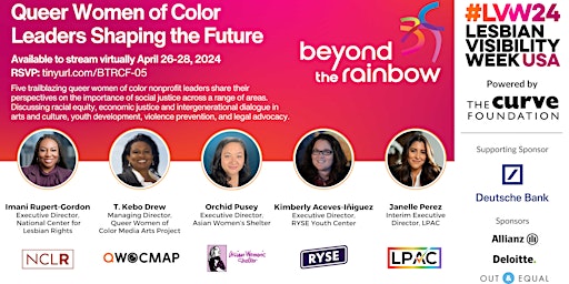Imagen principal de Beyond the Rainbow: Queer Women of Color Leaders Shaping the Future