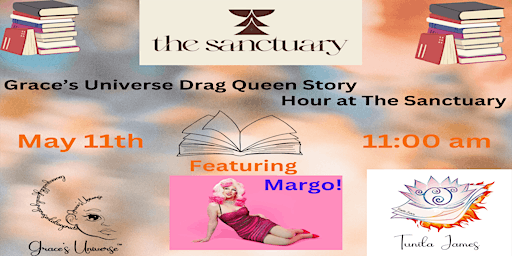 Imagem principal do evento Grace’s Universe Drag Queen Story Hour at The Sanctuary!