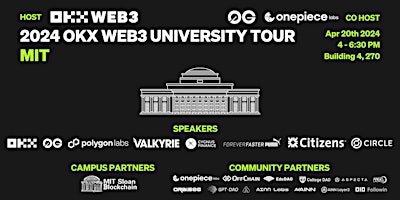 Immagine principale di OKX Web3 University Tour - MIT 