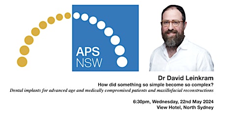 APS NSW Meeting with Dr David Leinkram (OMS)