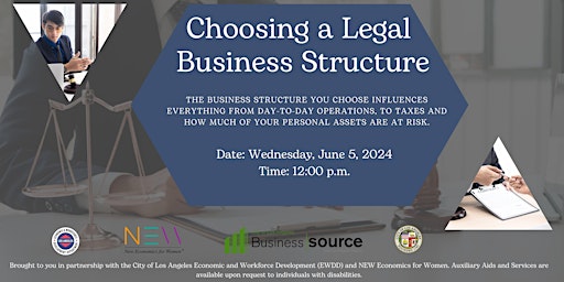 Image principale de Choosing a Legal Business Structure