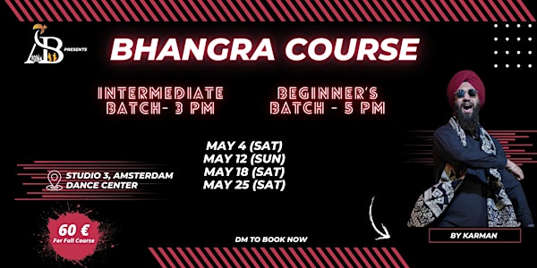 Bhangra Course by Karman (Intermediate batch)