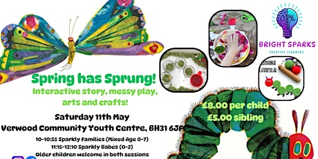 Spring has Sprung!  Sparkly Families (Mixed age session)