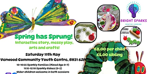 Spring has Sprung!  Sparkly Families (Mixed age session)  primärbild