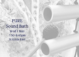 Imagem principal de Sound Healing - PURE Sound Bath - Group Event