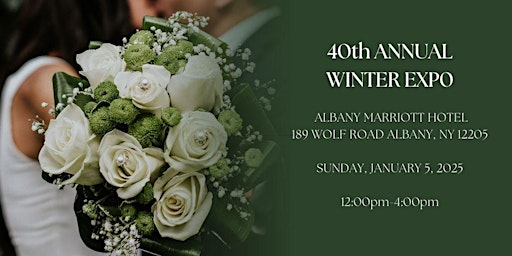 Primaire afbeelding van FREE Wedding Expo in Albany, New York - January 2025