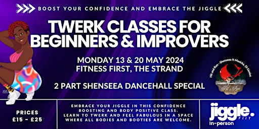 Imagem principal de May Dancehall Twerk & Fitness Classes in London