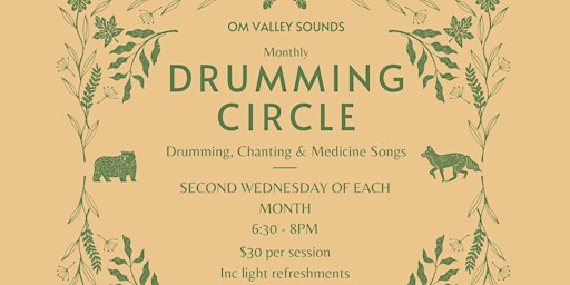 Immagine principale di Drumming Circle, Chanting & Medicine Songs 
