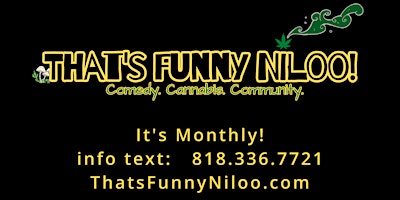 That's Funny, Niloo!  MAY Comedy Show primary image