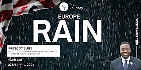 Europe Rain Conference, London