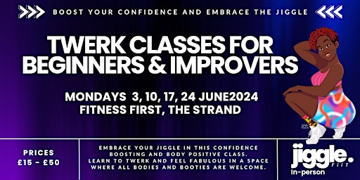 Primaire afbeelding van June Twerk Dance & Fitness Classes, London for Beginners and Improvers