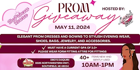 The Princess Reserve: A Free Prom Dress Event