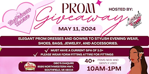 Imagem principal de The Princess Reserve: A Free Prom Dress Event