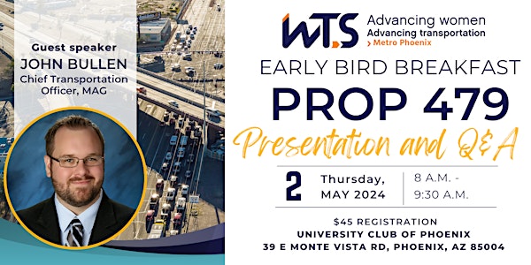 Early Bird Breakfast: Prop 479 Discussion and Q&A