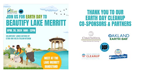 Primaire afbeelding van Earth Day Beautification at Lake Merritt !