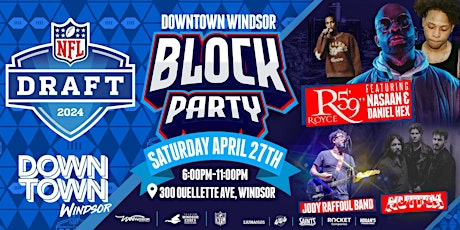 NFL Draft Block Party