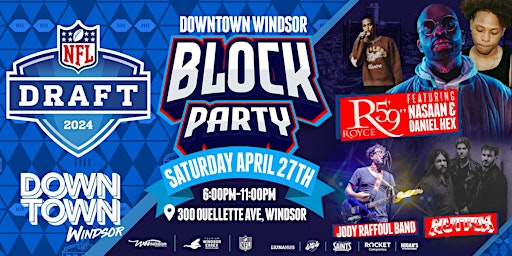 Hauptbild für NFL Draft Block Party