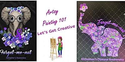 Primaire afbeelding van Painting Party Fundraiser for Alzheimer