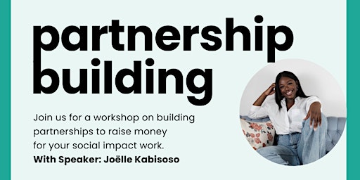 Hauptbild für Partnership Building - Creating revenue for your community work